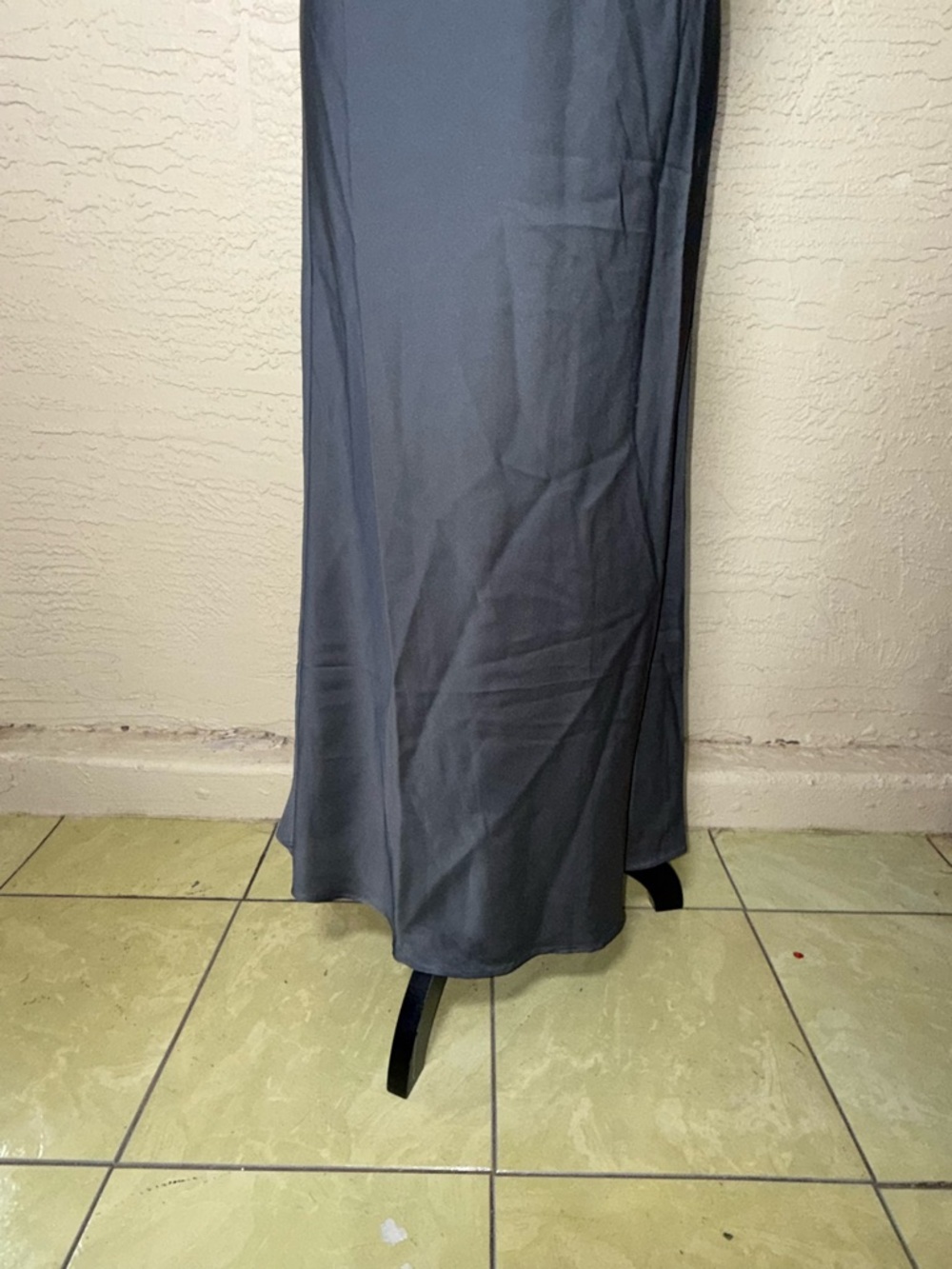 Quince Nwt Silk Midi Dress Old Money Quiet Luxury Clean Girl Capsule Chic-Med - Picture 3 of 10